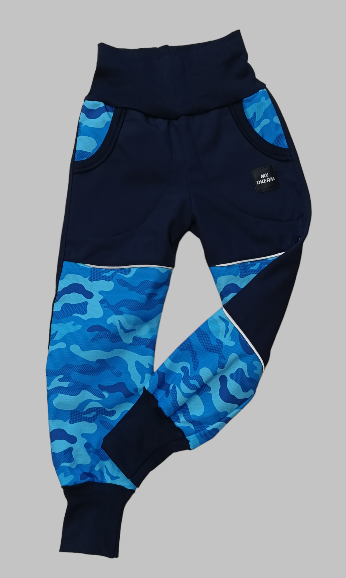 kalhoty s fleesem  vel. 116