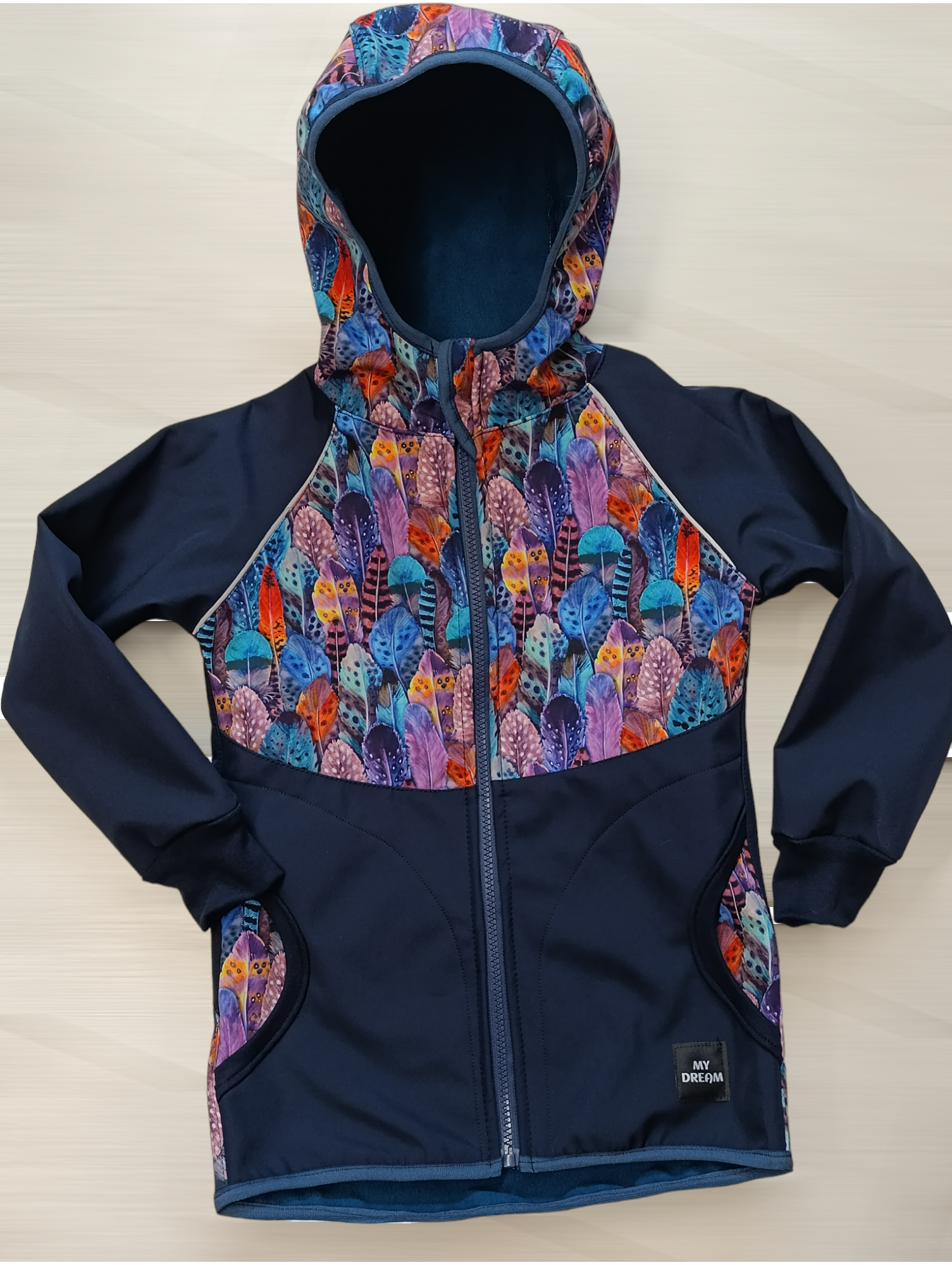 bunda softshell s fleesem  vel.122