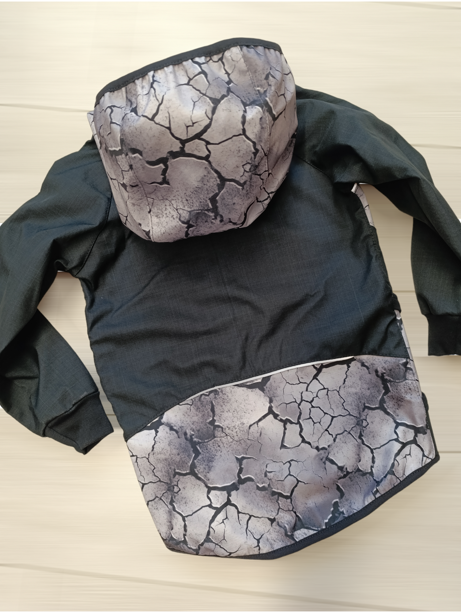 Bunda a kalhoty celoroční softshell vel.122/128