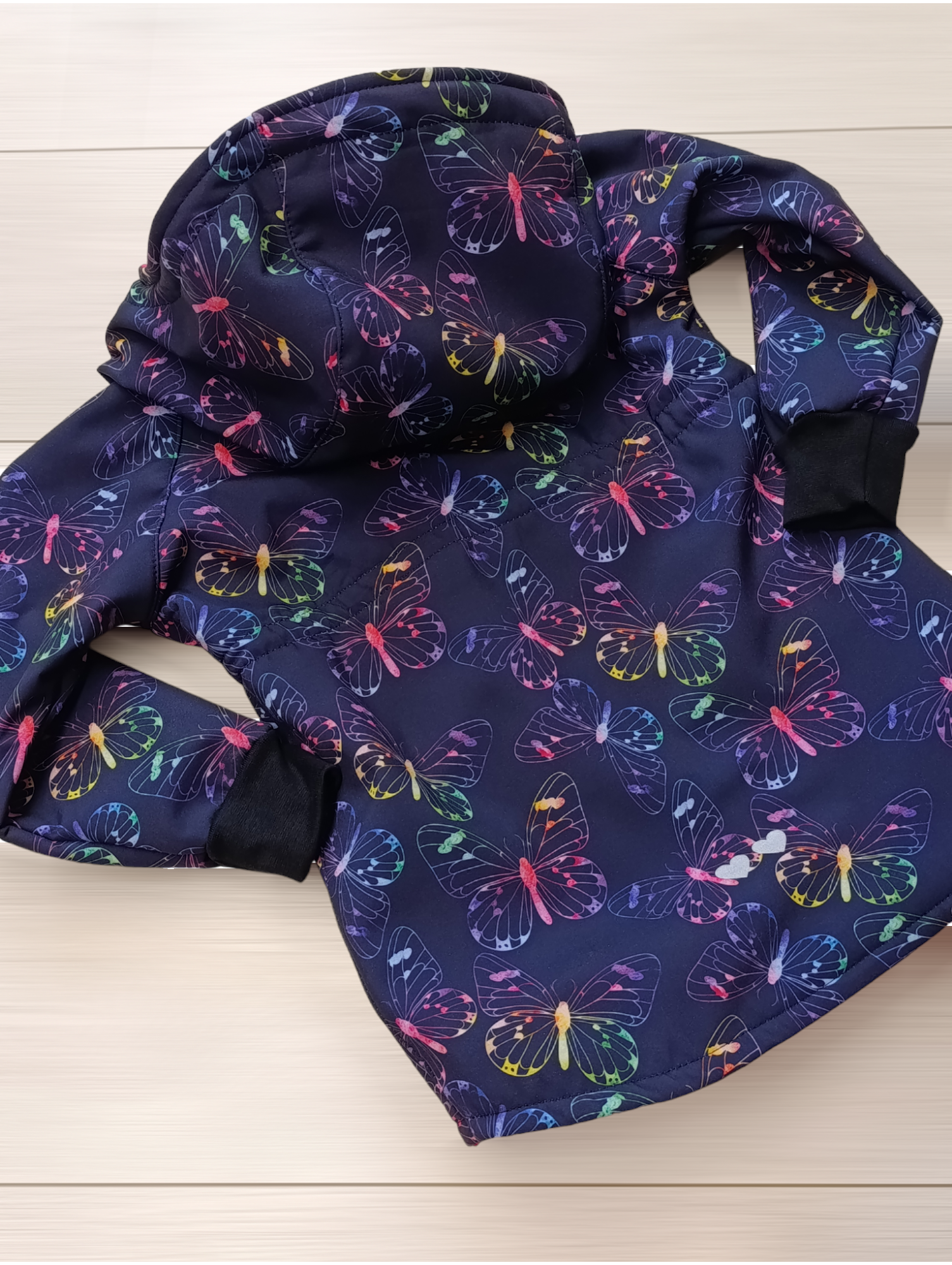 Kabátek s fleesem vel.110