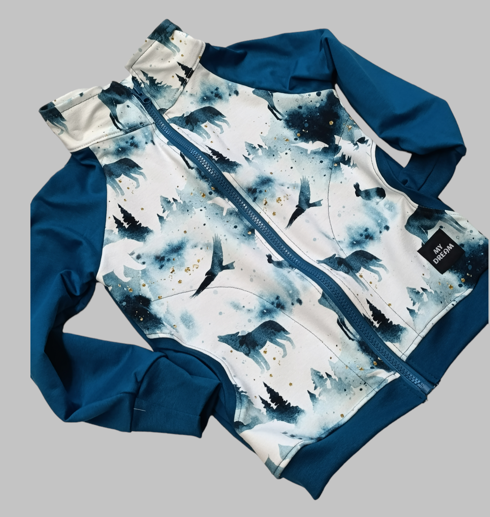  mikina zvířátka v noci (více možných barev)