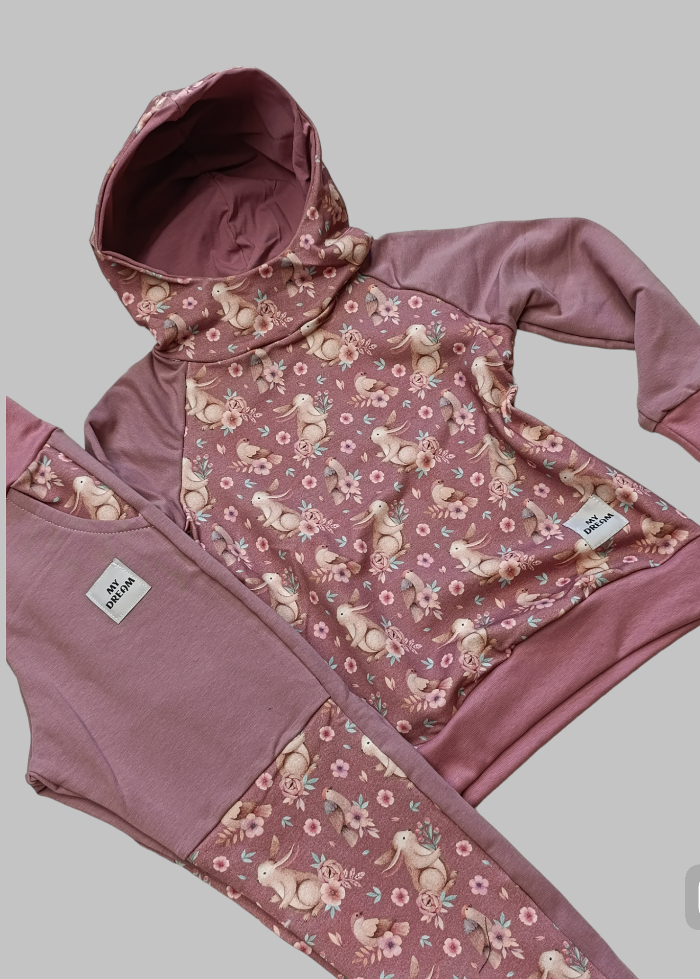  mikina králíčci (více možných barev)