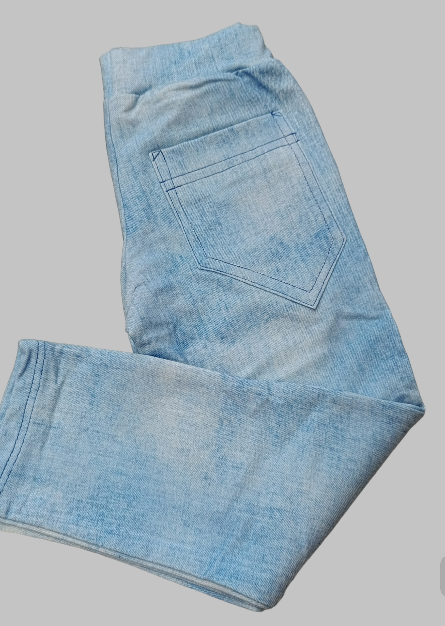 Tepláčky imitace rifloviny v el.116