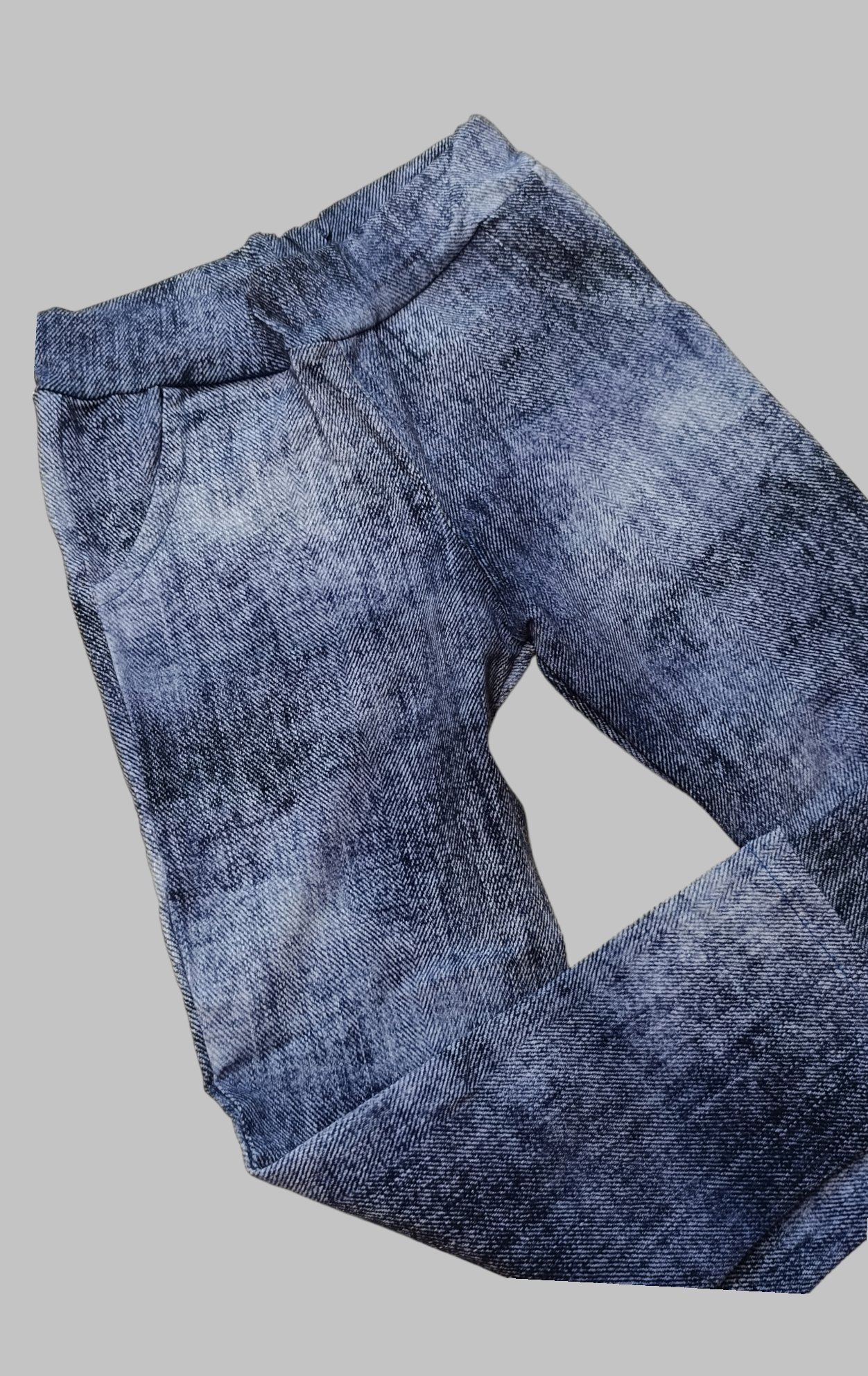 Tepláčky imitace rifloviny vel.116