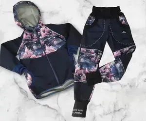 Bunda +kalhoty celoroční softshell (více barev na výběr)