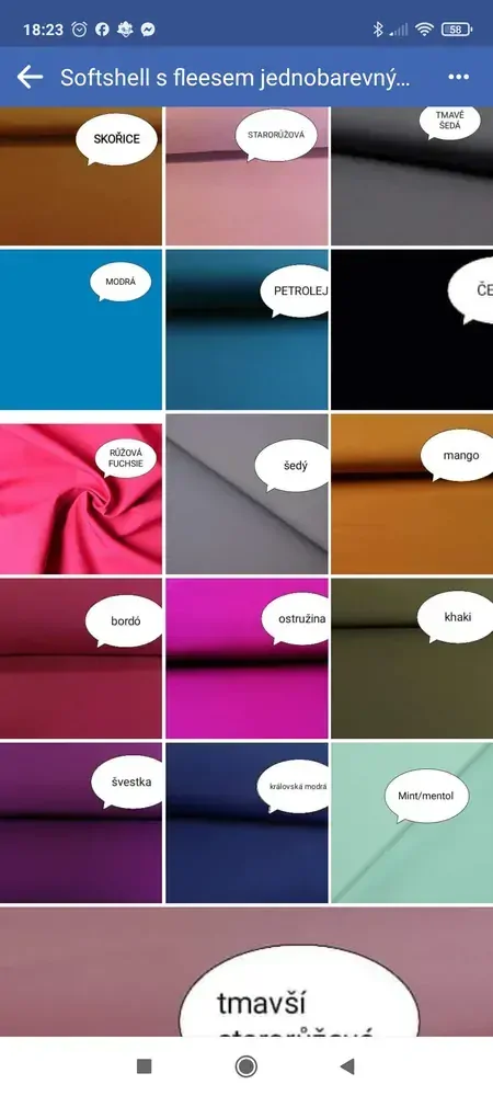 Kalhoty s fleesem  (možné jiné barvy)