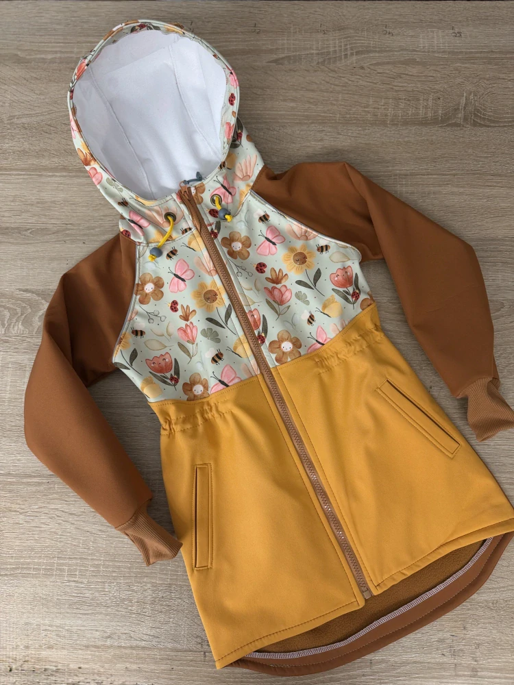 Kabátek s fleesem KRÁSNÝ KVÍTEK