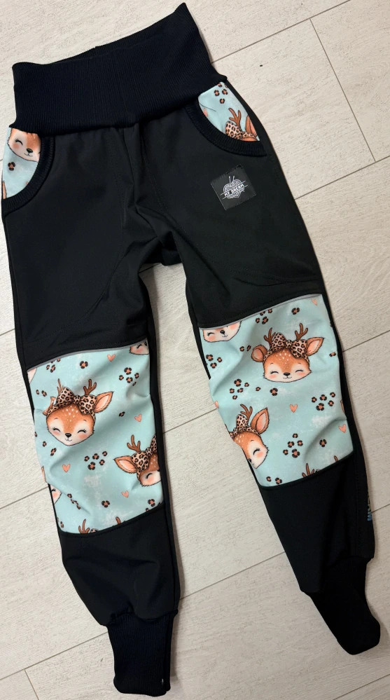 Kalhoty softshell s fleesem JELÍNEK (více barev na výběr )