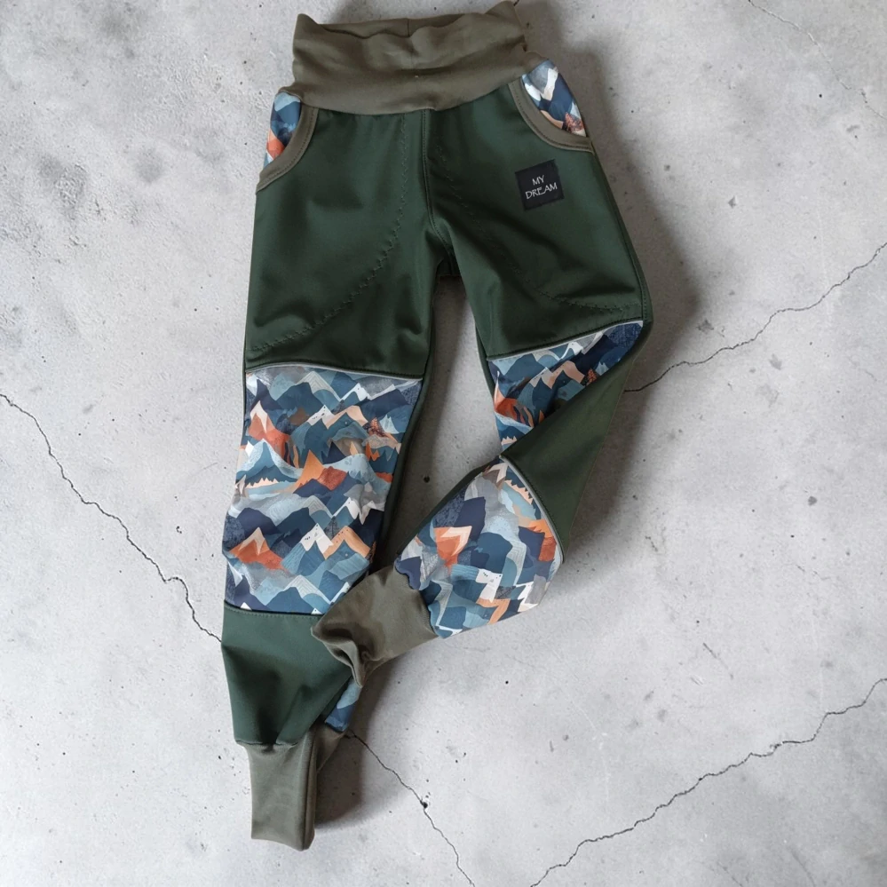 Kalhoty softshell s fleesem (možné jiné barvy)