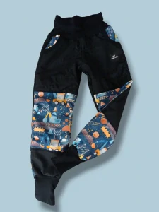 Kalhoty softshell S beránkem  