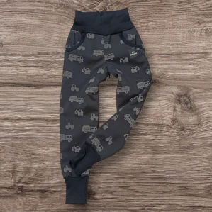 Kalhoty s fleesem celoreflexni 3 vzory na výběr 