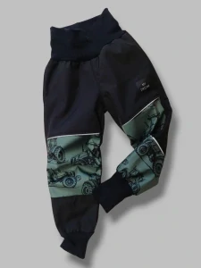 Kalhoty softshell S beránkem