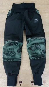 Kalhoty softshell S beránkem