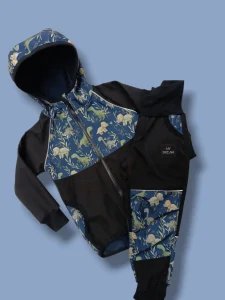 Bunda a kalhoty s fleesem vel.104