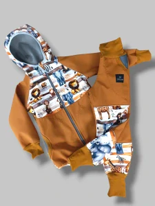 Bunda a kalhoty s fleesem vel.110