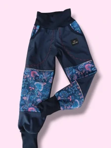 kalhoty s fleesem  vel. 122