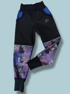 kalhoty s fleesem  vel. 116