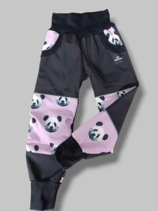 kalhoty s fleesem  vel. 122