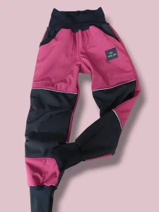 Kalhoty softshell S beránkem  vel.116