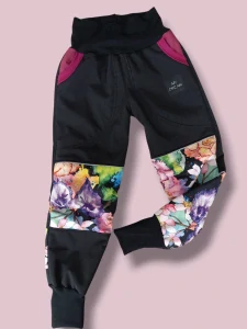 kalhoty s fleesem  vel. 116