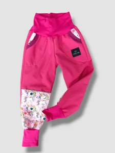 kalhoty s fleesem  vel. 98