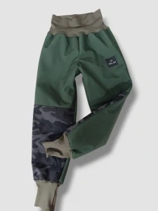 kalhoty s fleesem  vel. 116