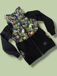 Mikina teplá počesaná teplakovina - více vzorů na výběr 