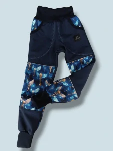 Kalhoty s fleesem andělské klíče (více barev na výběr )