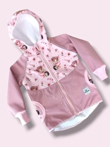 Bunda softshell s fleesem VÍLA A JEŽEK (více možných barev)