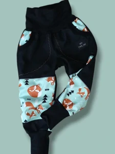 Kalhoty jarní/celoroční LIŠKY (možné jiné barvy)