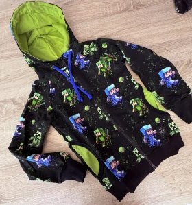 mikina na zip vel.134
