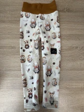 Zateplené legíny s warmkeeper zvířátka vel.116