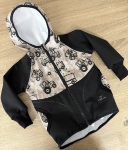 Bunda softshell s fleesem TRAKTŮRKY (více možných barev)