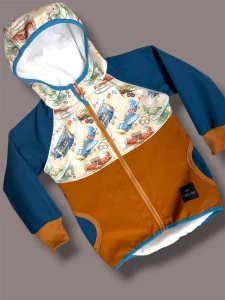 Bunda softshell s fleesem LETADLA (více možných barev)