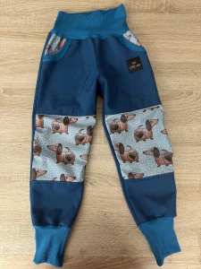 Kalhoty softshell s fleesem JEZEVČÍK (více barev na výběr )