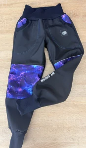 Kalhoty softshell s fleesem GALAXIE (více barev na výběr )