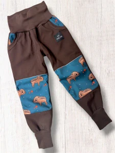 Kalhoty softshell s fleesem DIVOČÁK (více barev na výběr )