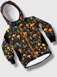 Bunda softshell s fleesem HOUBIČKY (více možných barev)