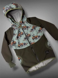Bunda softshell s fleesem BAGRY (více možných barev)