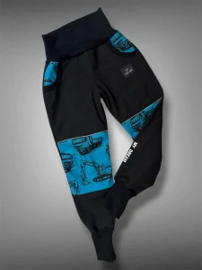 Kalhoty softshell s fleesem NÁKLADNÍ AUTA (více barev na výběr )