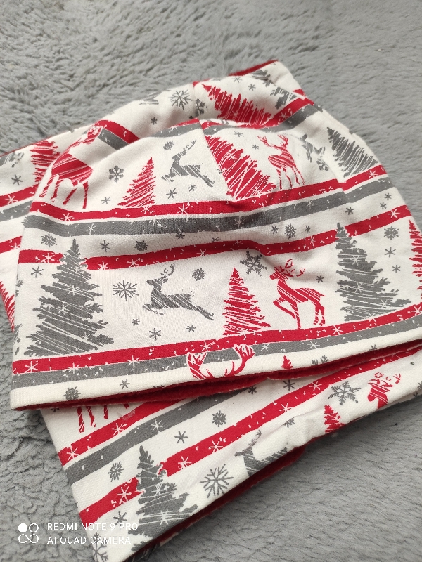 Set s fleesem  52-56cm čepice klasická 