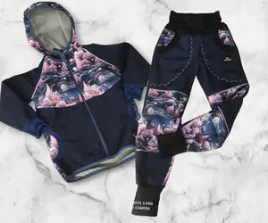 Bunda +kalhoty s fleesem (více barev na výběr)