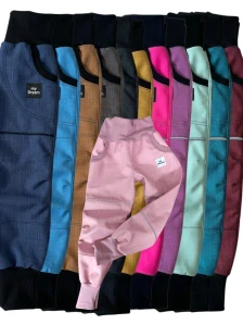 Kalhoty Jednobarevné celoroční (více možných barev)