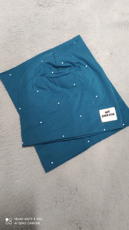 Set jarní bílý puntík 