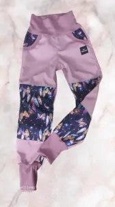 kalhoty lapače snů/starorůžová  (více možných barev)