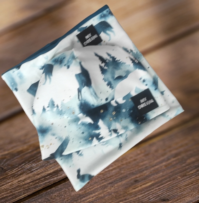 jarní čepice zvířátka v noci