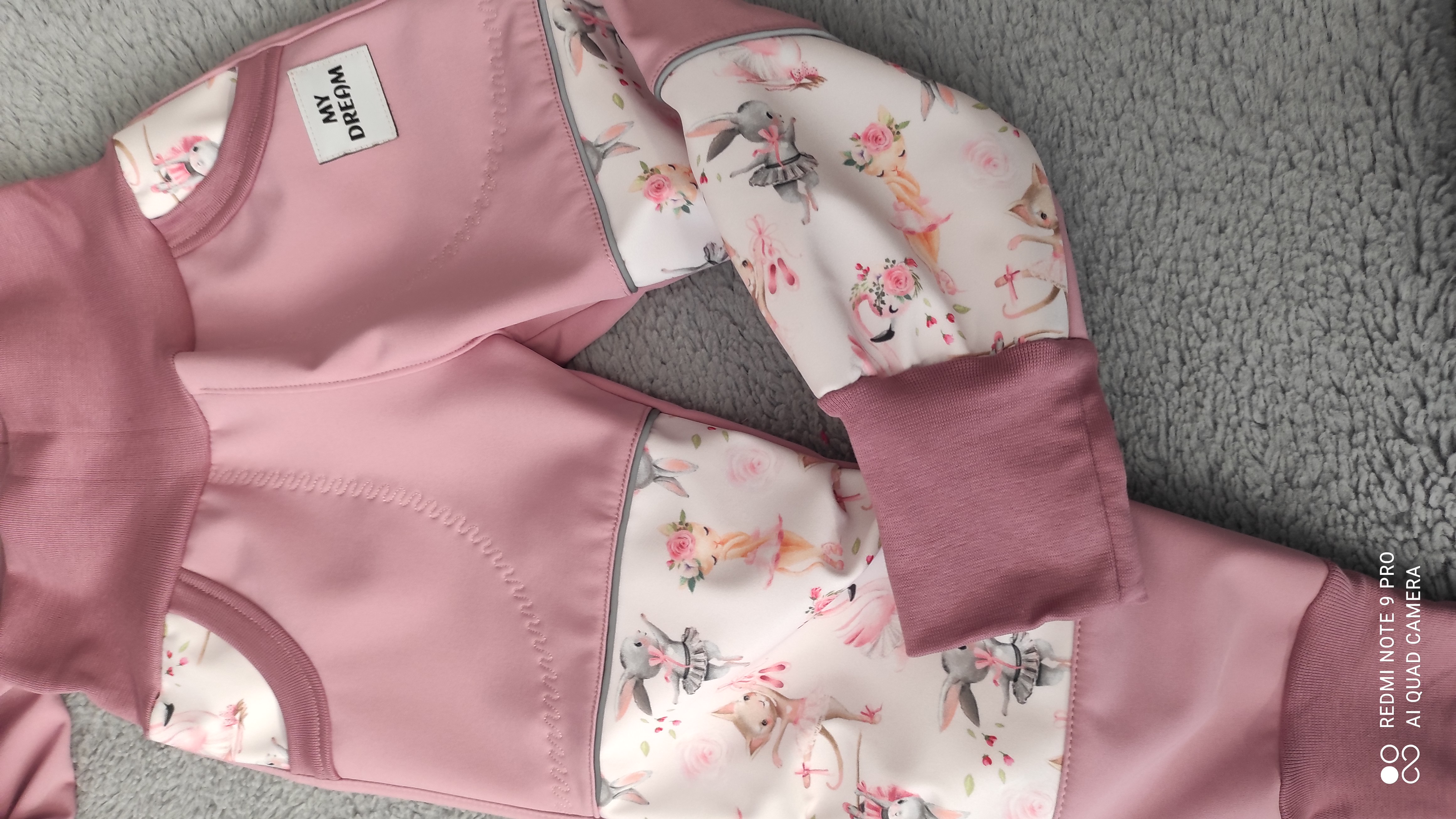 Baletky se starorůžovou -více možných barev