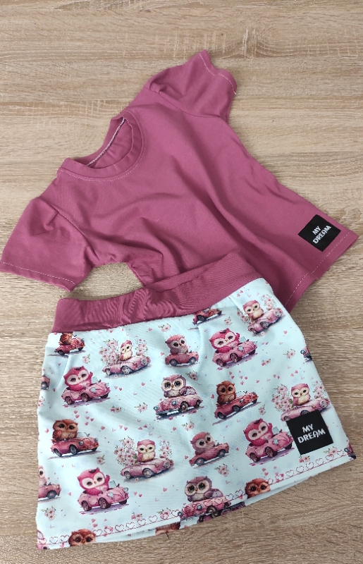 Tričko nařasený rukávek