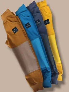 Tepláčky se softshell koleny 