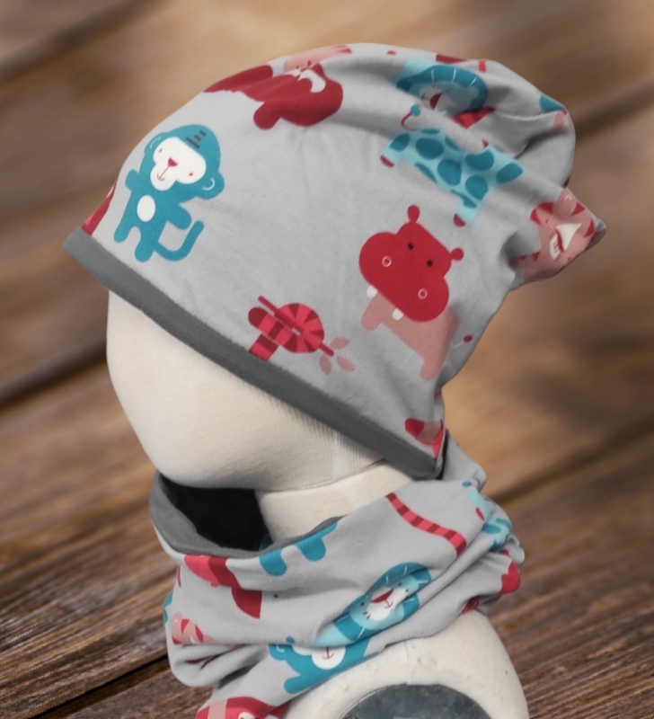 Čepice a nákrčník 46-50